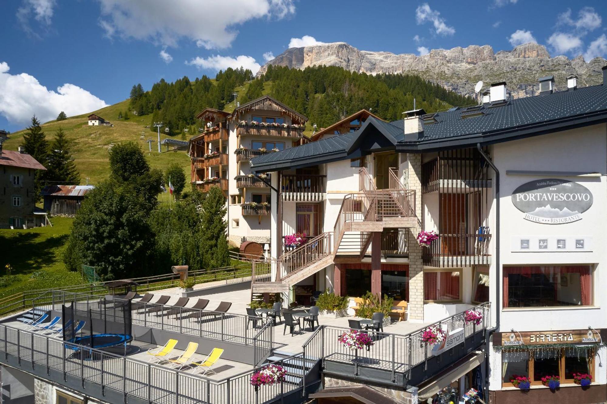 Hotel Portavescovo Арабба Екстериор снимка